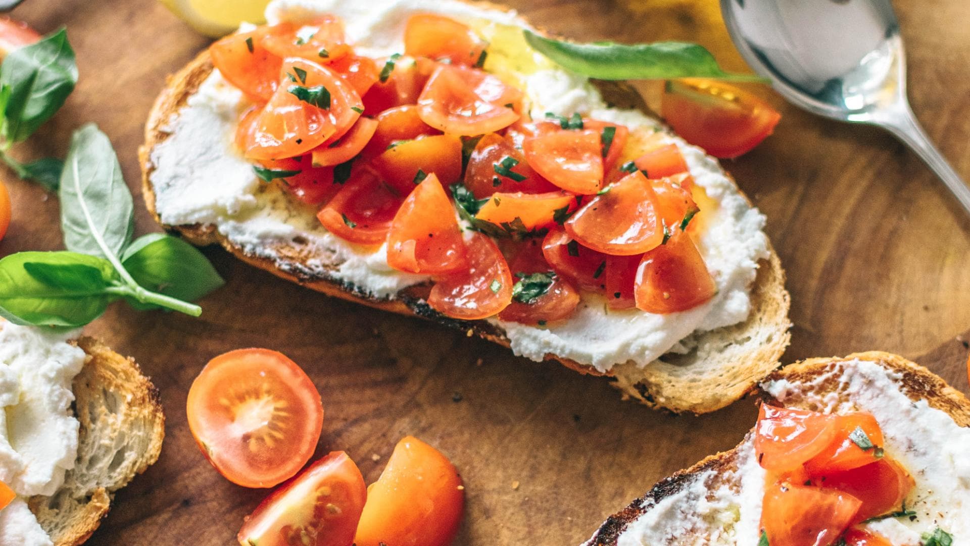 Olivenöl auf Brot