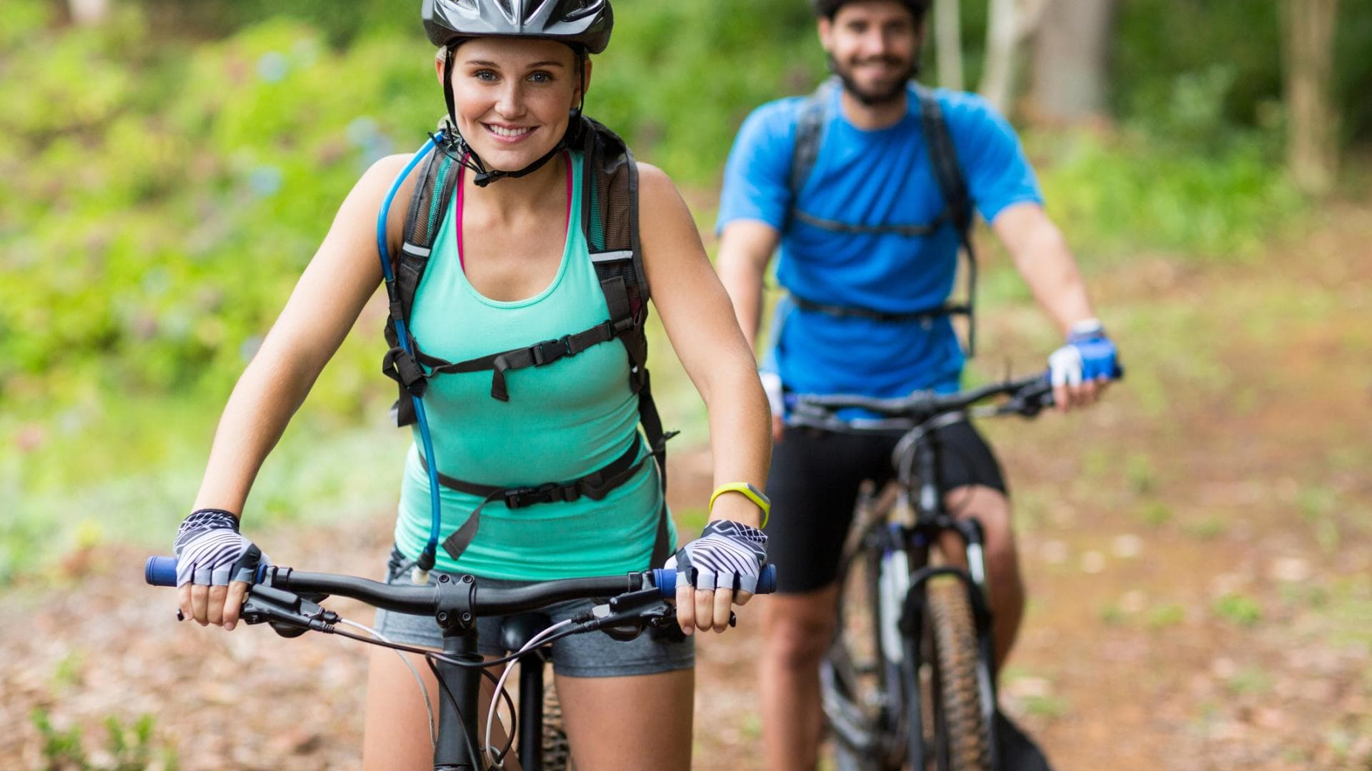 Radfahren Paar