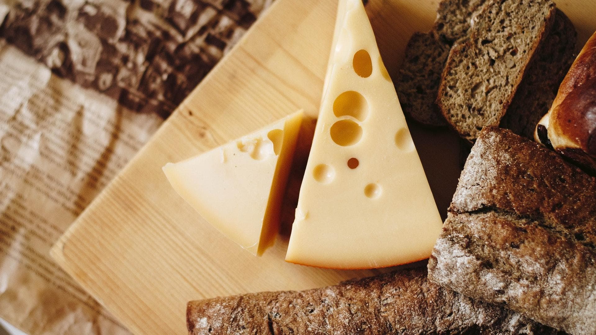 Käse und Brot
