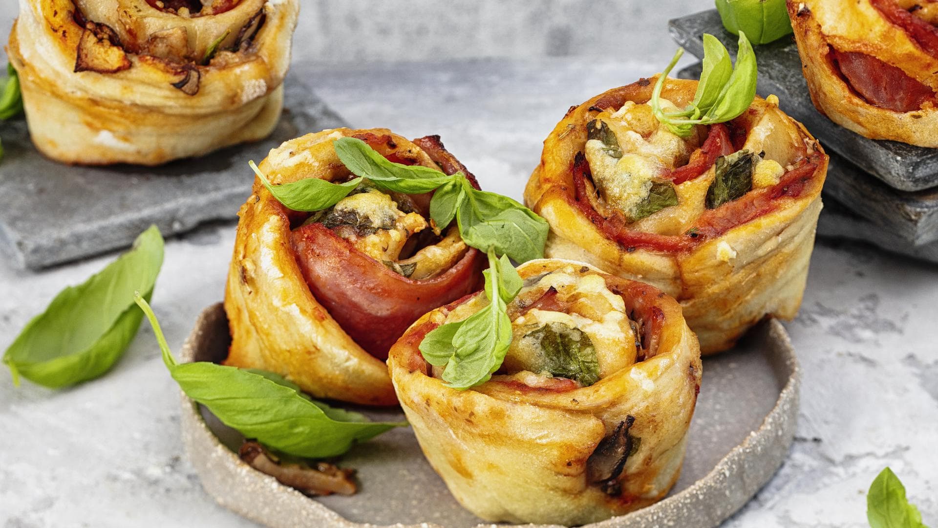 Pizza-Muffins Pizza-Muffins