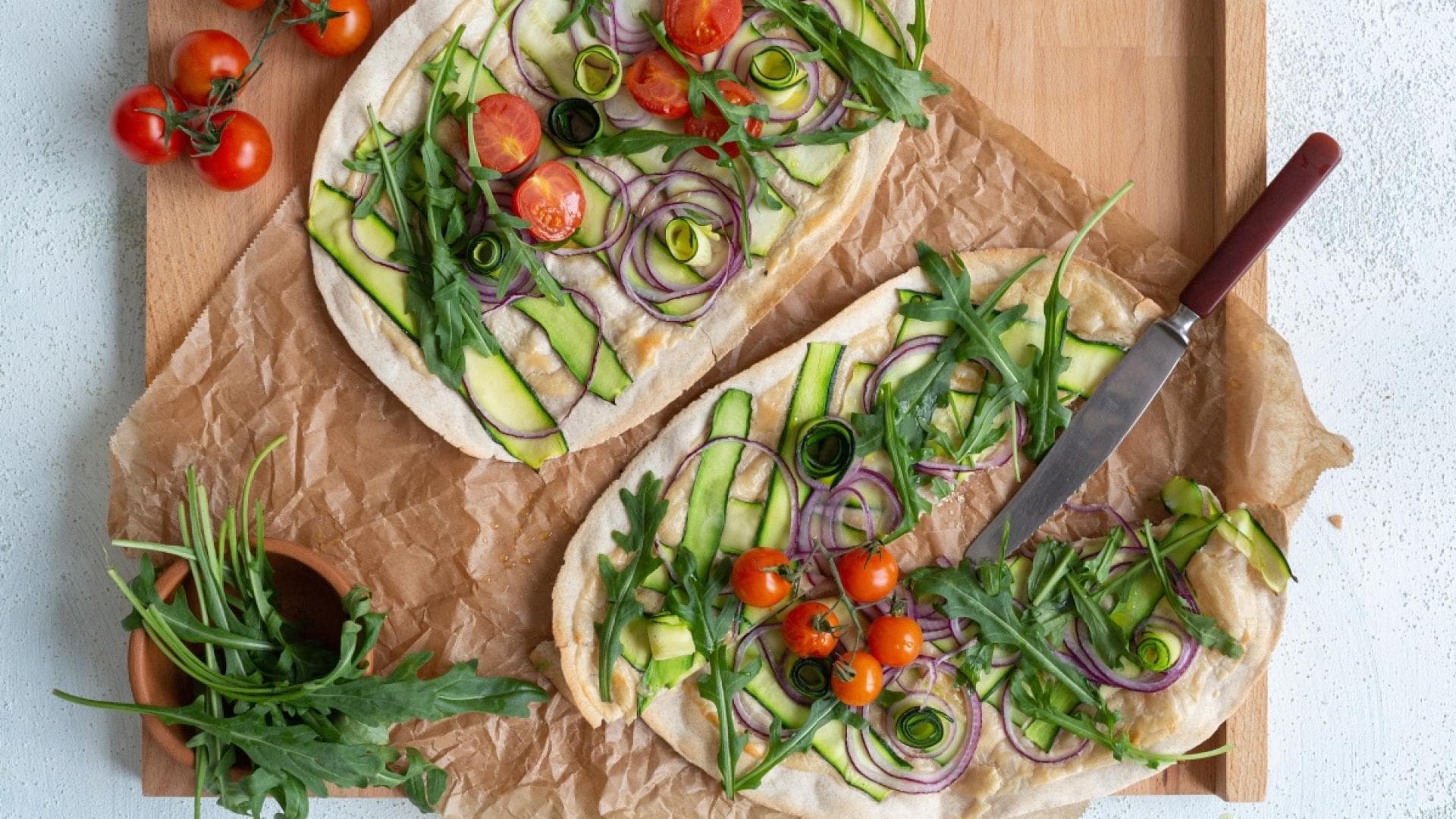 Veganer Flammkuchen