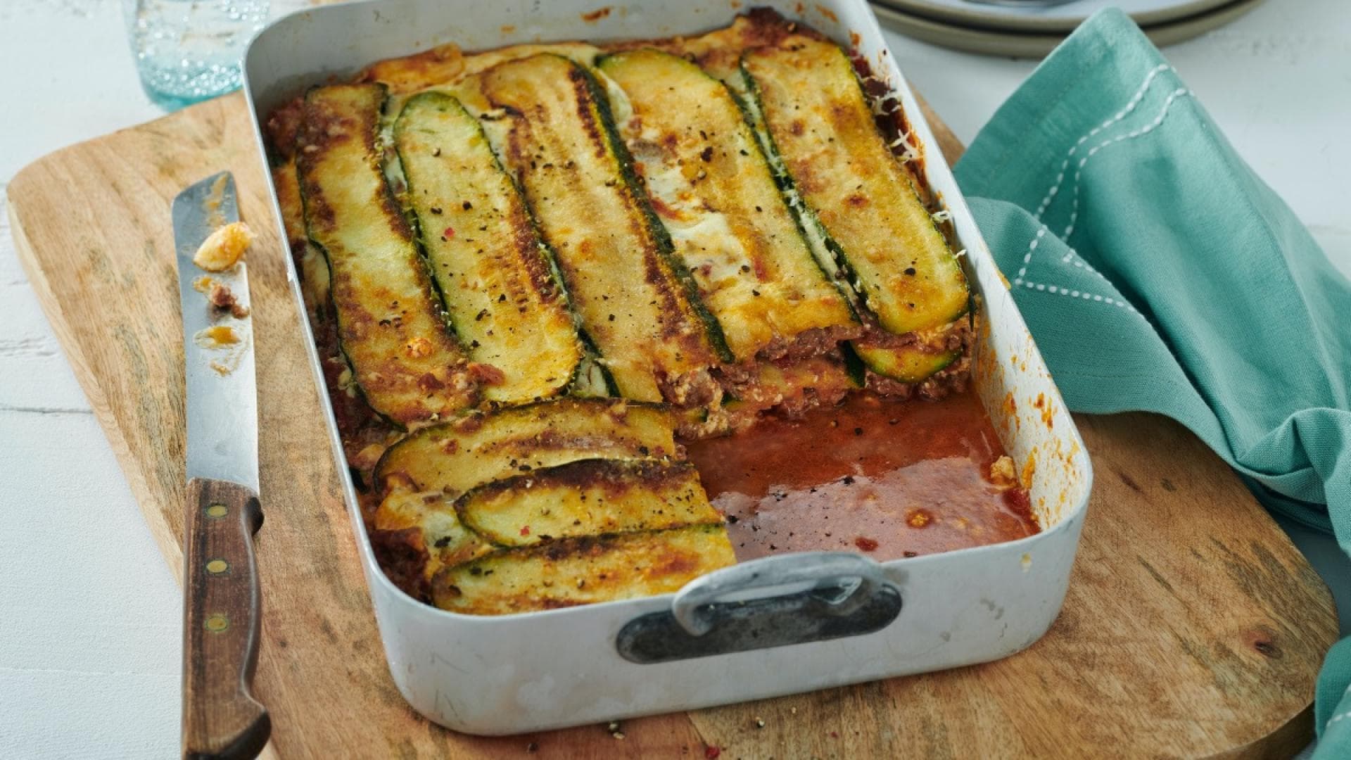 Zucchini-Lasagne
