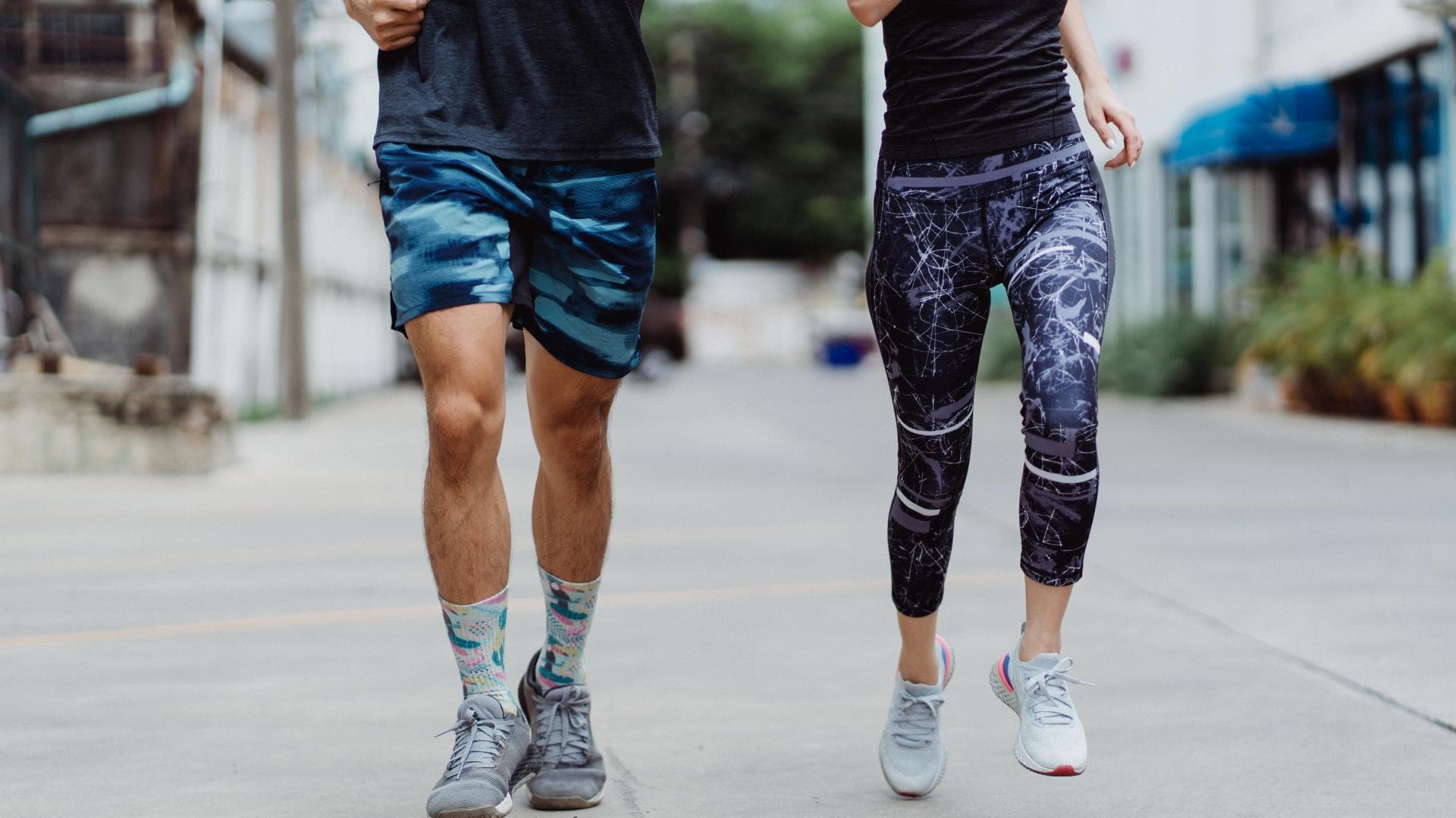 Joggendes Paar
