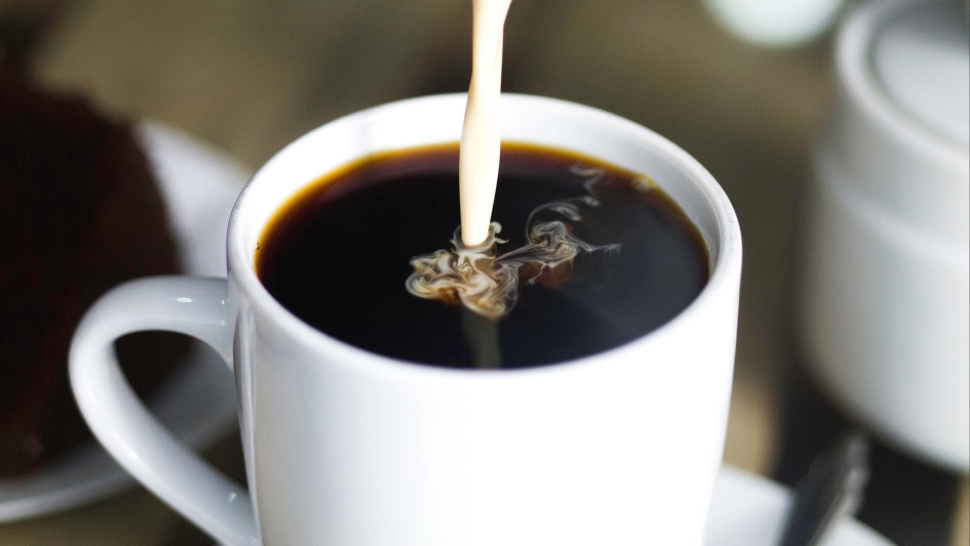 Kaffee mit Milch Kaffee mit Milch