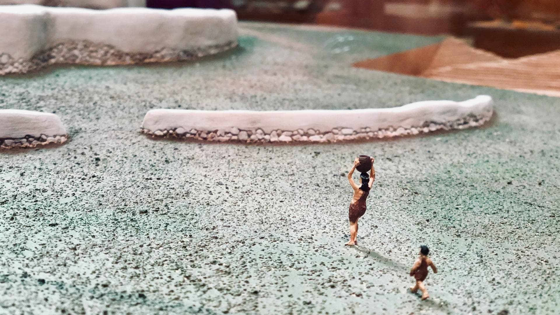 Modell Figuren Steinzeit