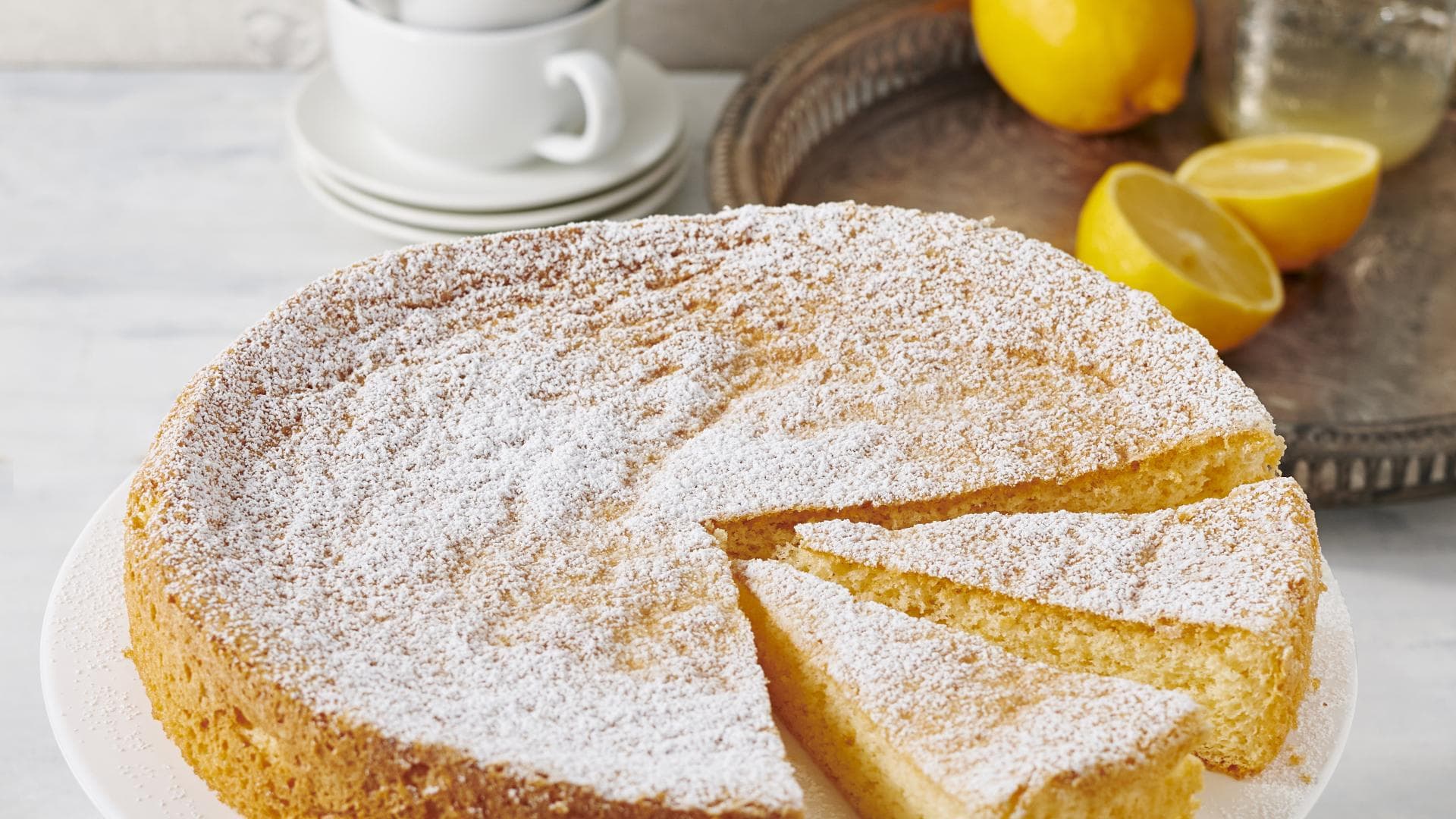 Glutenfreier Zitronenkuchen Glutenfreier Zitronenkuchen
