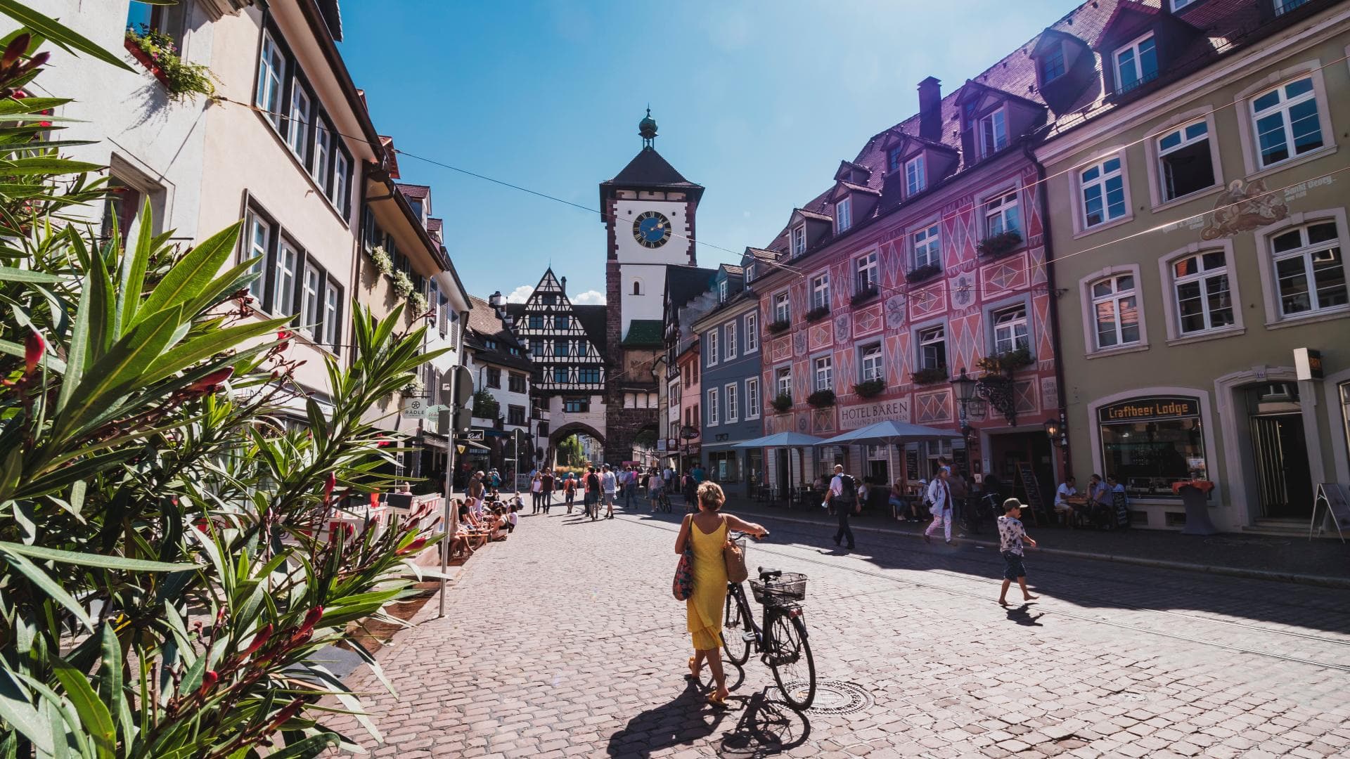 Innenstadt von Freiburg