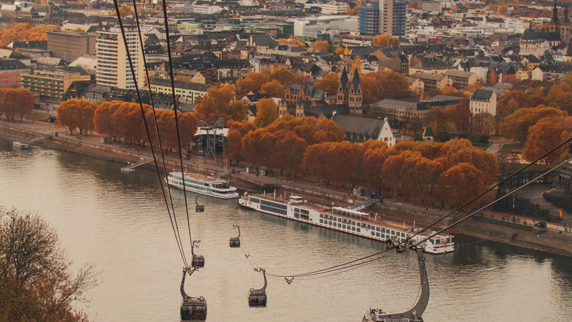 Seilbahn in Koblenz