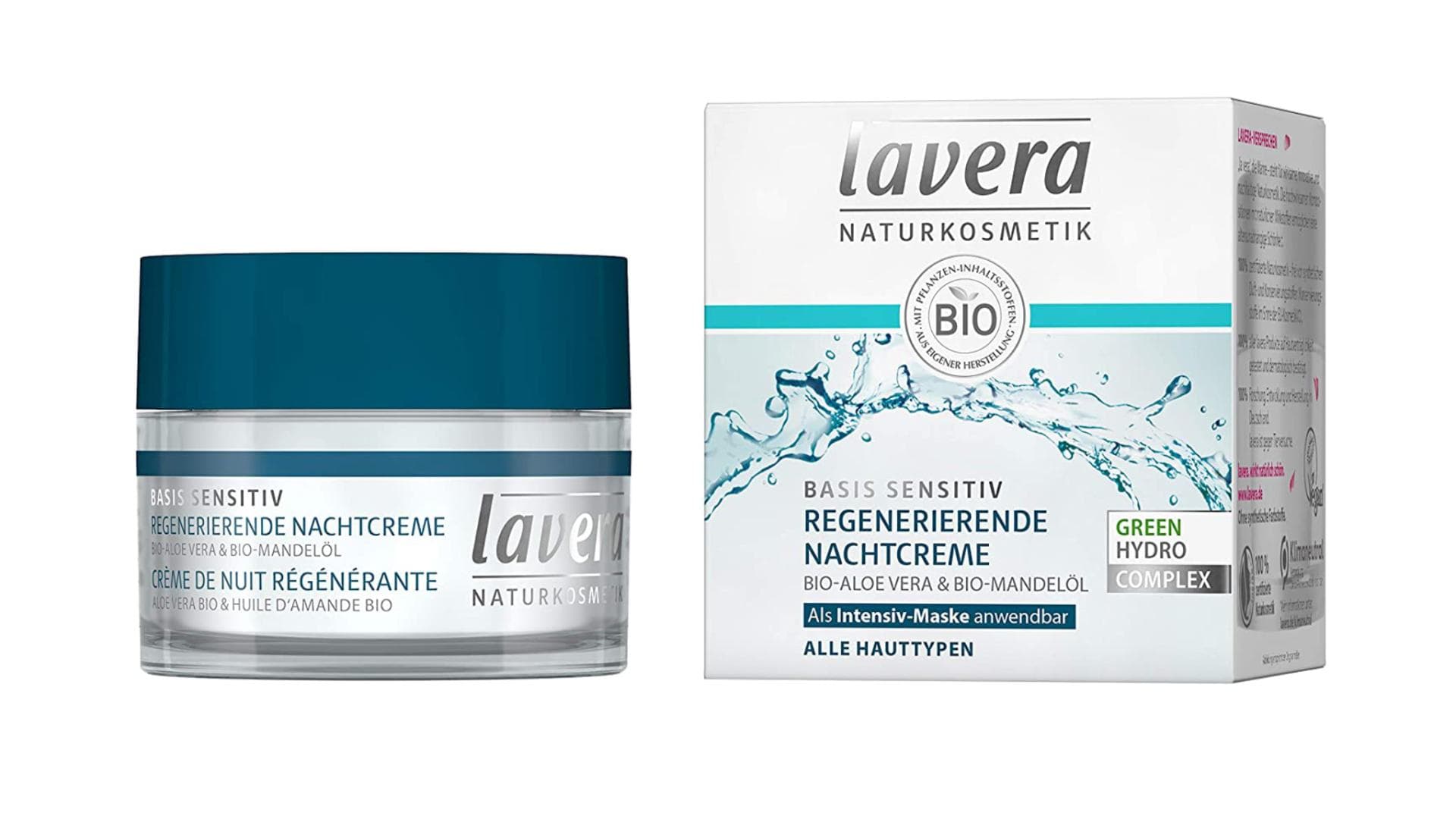 Basis Sensitiv Regenerierende Nachtcreme von Lavera