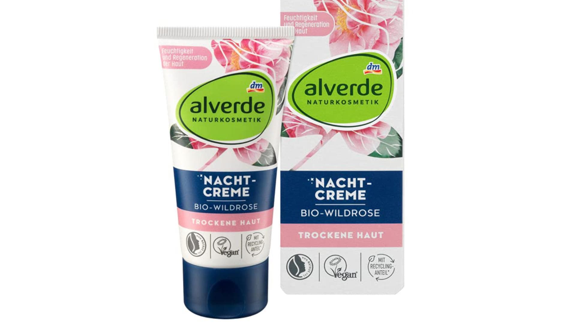 Nachtcreme Bio-Wildrose von Alverde