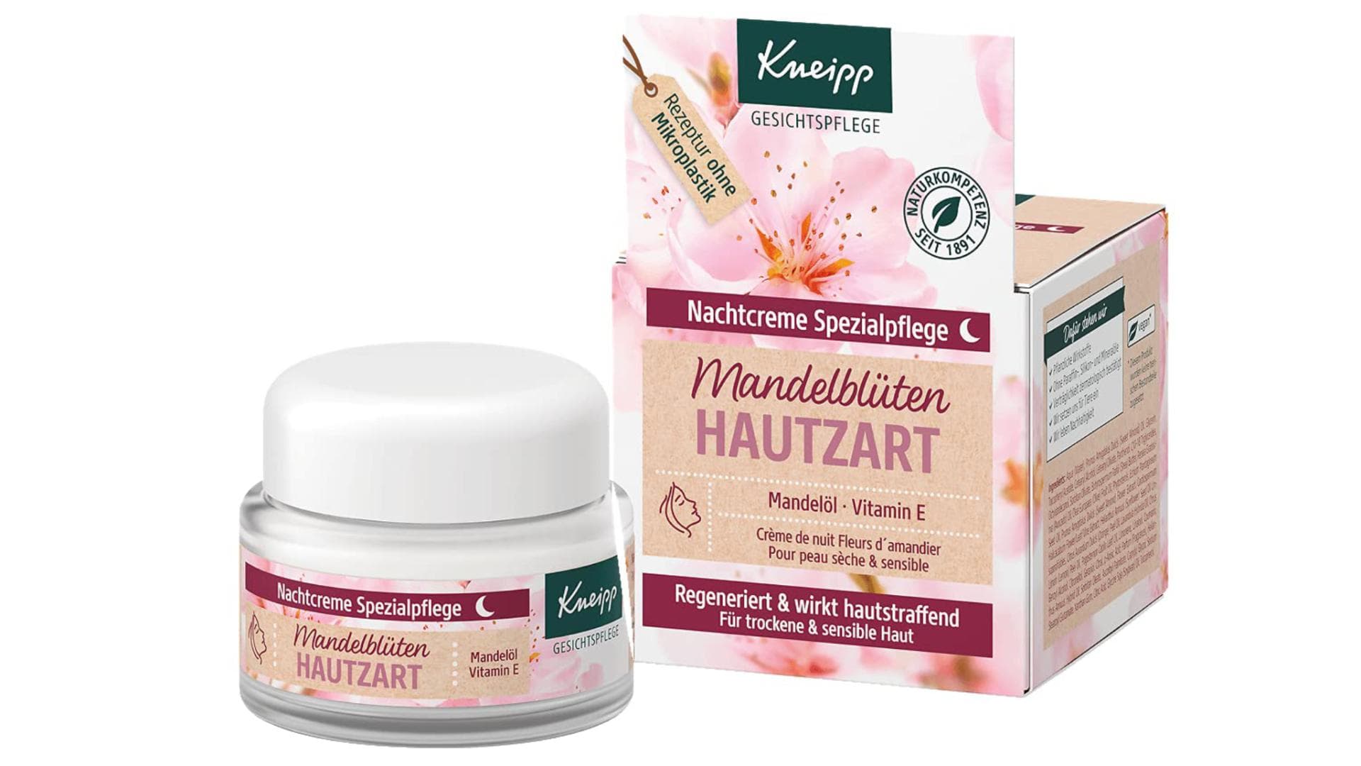 Nachtcreme Mandelblüten Hautzart von Kneipp