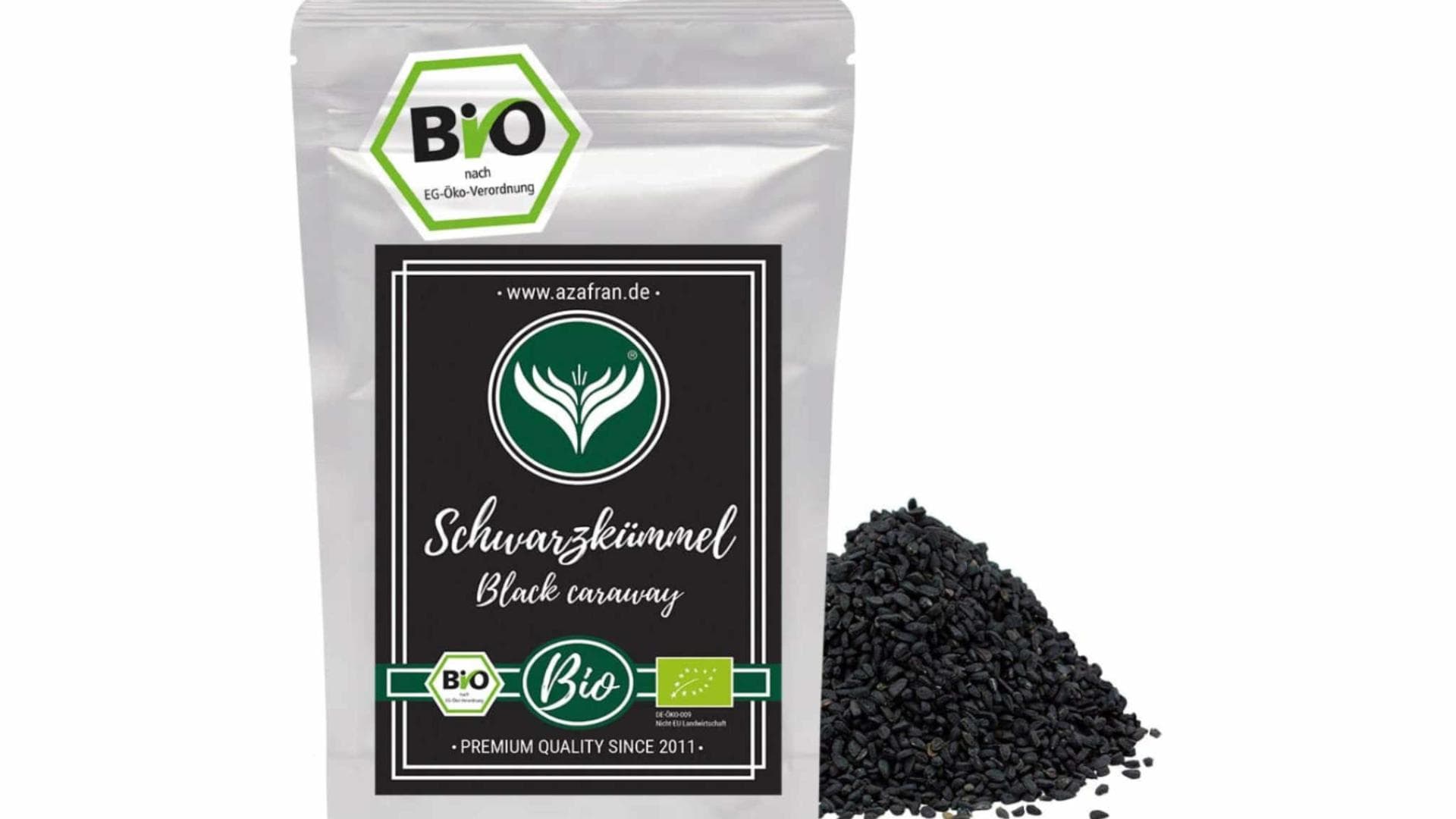 Azafran BIO Schwarzkümmel Samen Azafran BIO Schwarzkümmel Samen