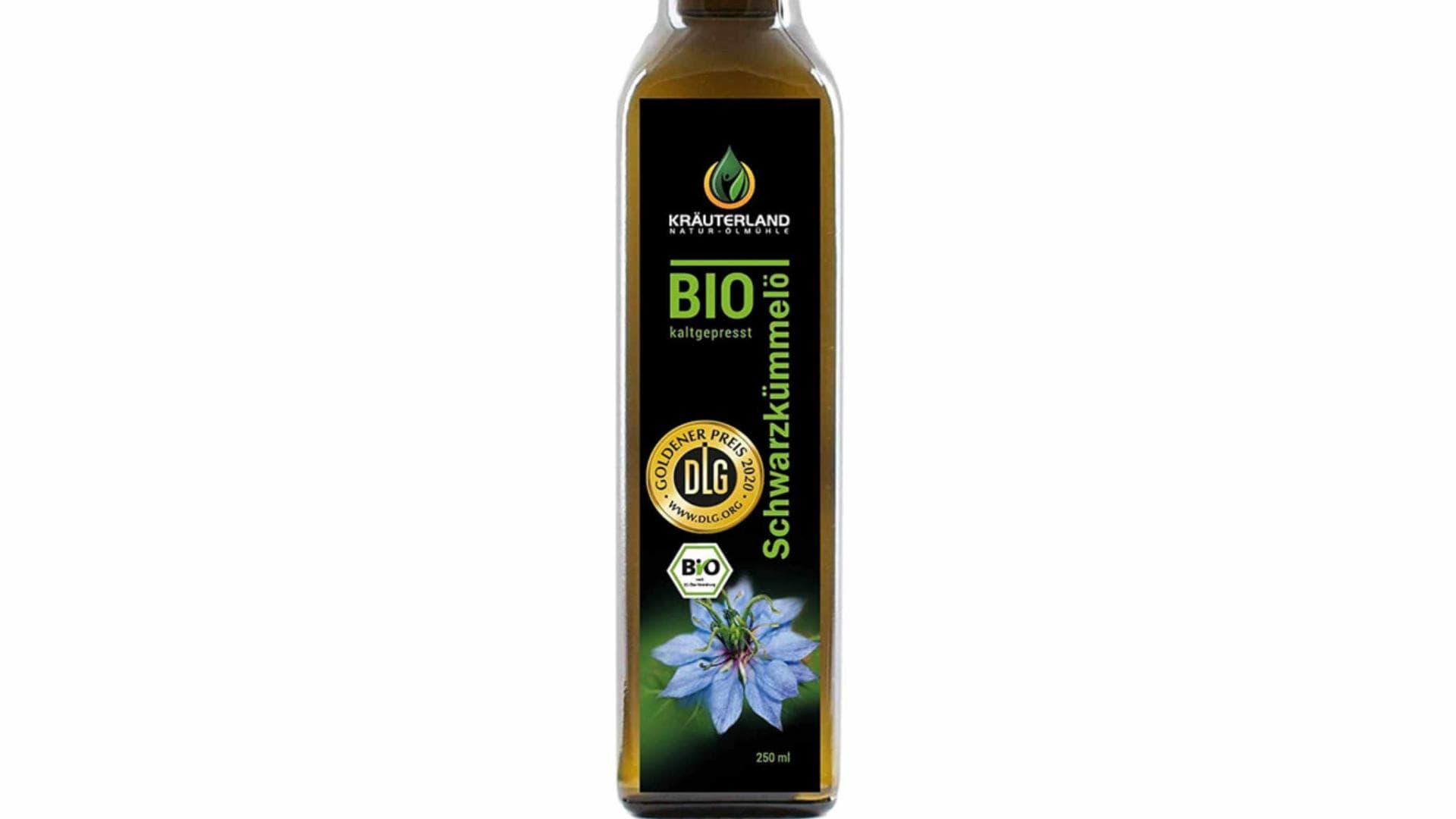Kräuterland - Bio Schwarzkümmelöl gefiltert Kräuterland - Bio Schwarzkümmelöl gefiltert