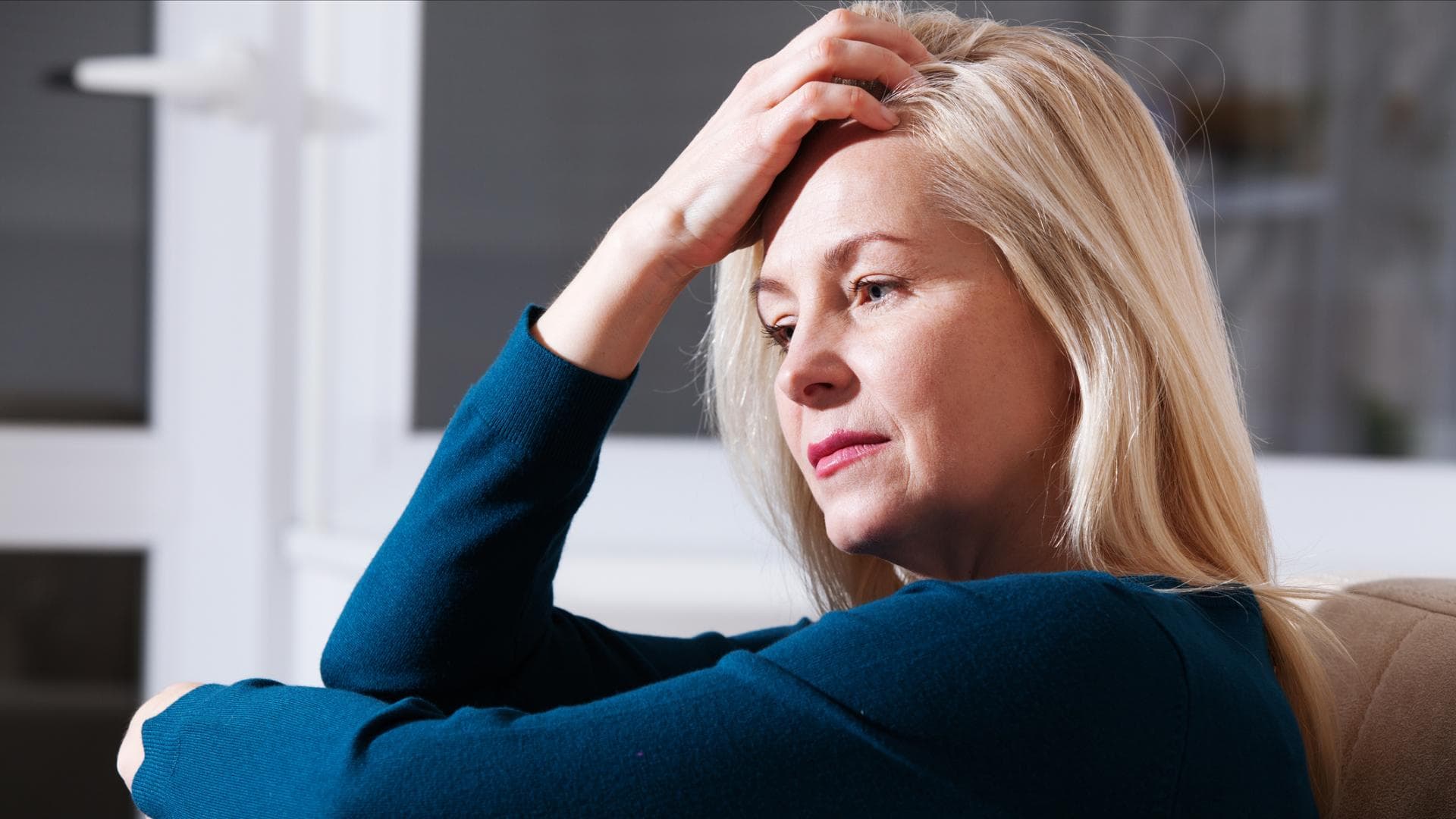 Frau Depressionen
