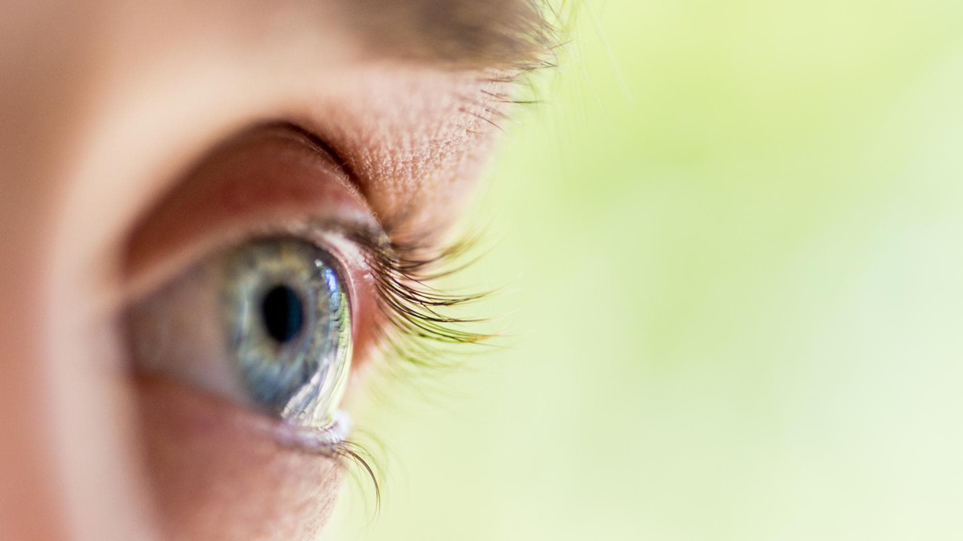 Nahaufnahmen menschliches Auge