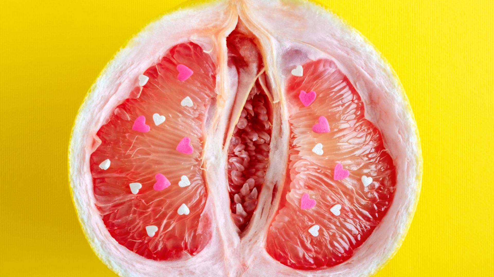 Vulva mit Ausschlag