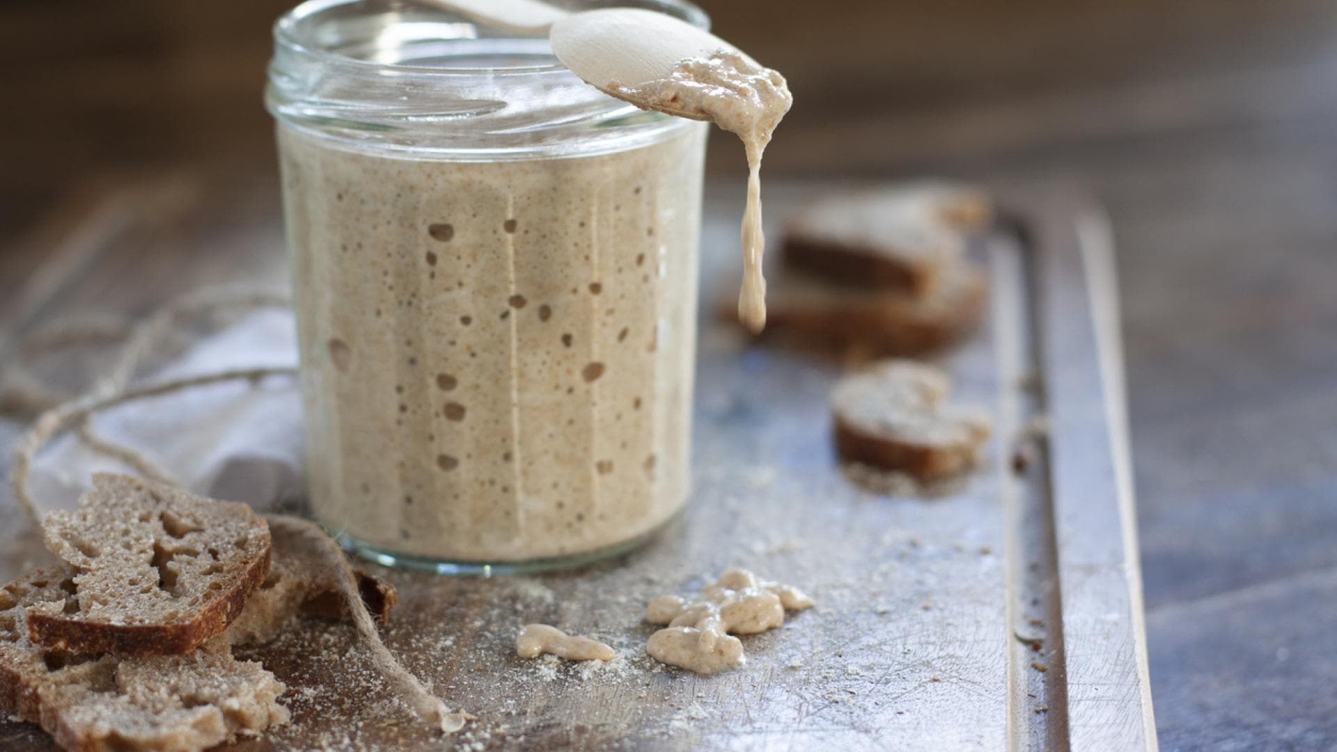 Sauerteig-Anstellgut zum Backen