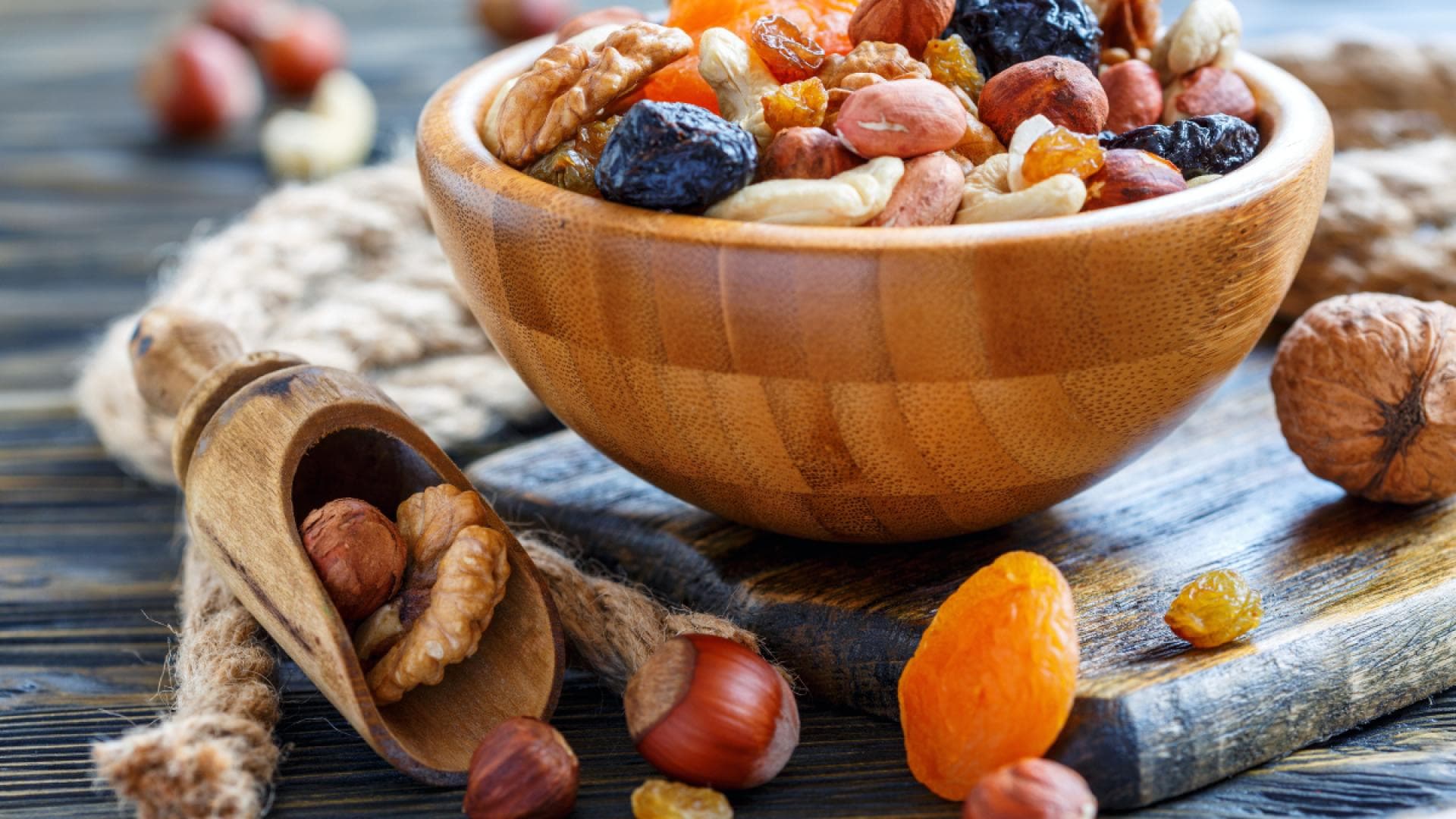 Studentenfutter mit Cashewkerne