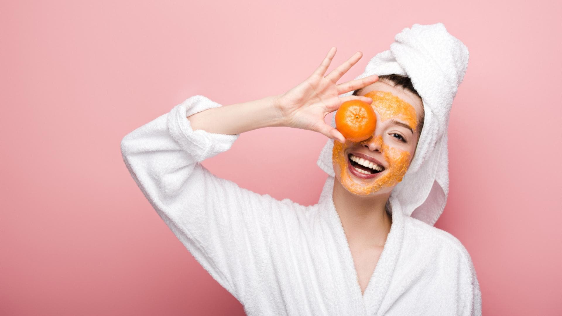 Mandarinen eignen sich auch für ein Peeling
