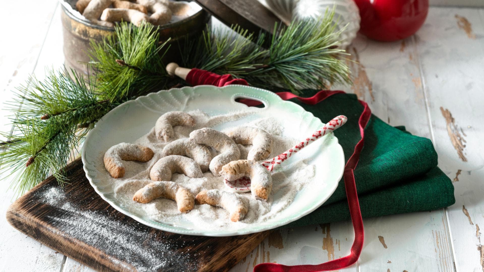 Vegane Vanillekipferl Vegane Vanillekipferl