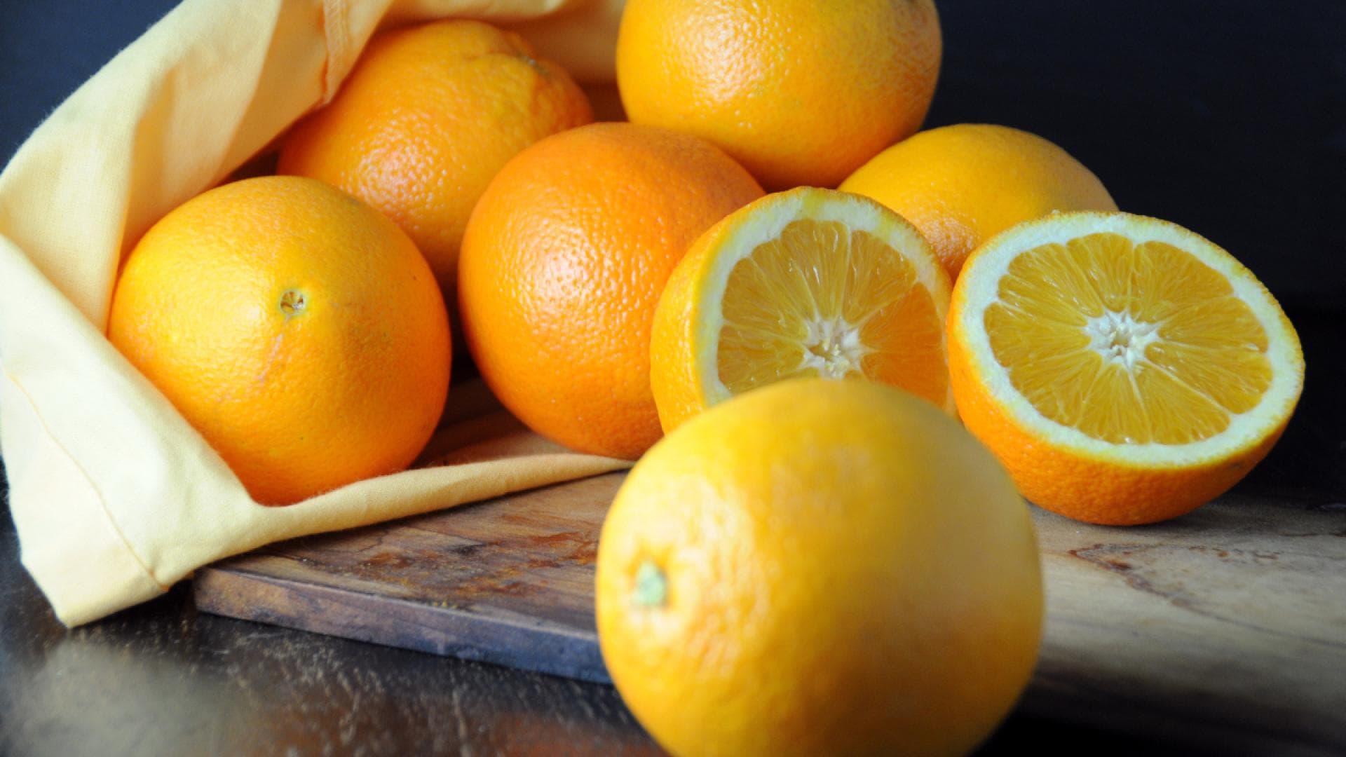 Orangen sind echte Vitamin-Booster.