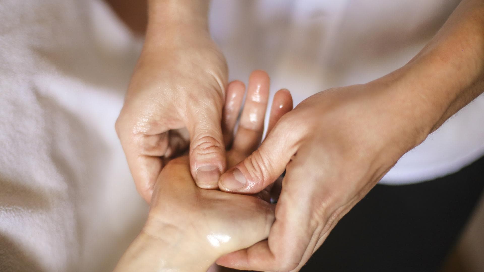 Akupressur Hand