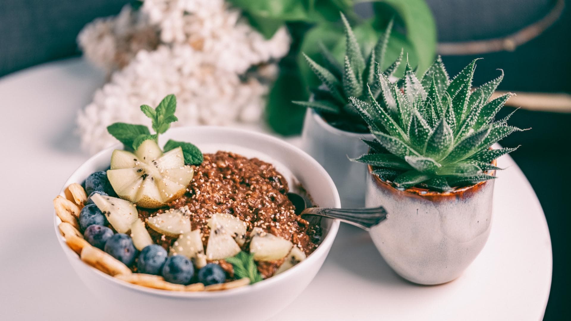 Frühstücks-Bowl mit Ballaststoffen