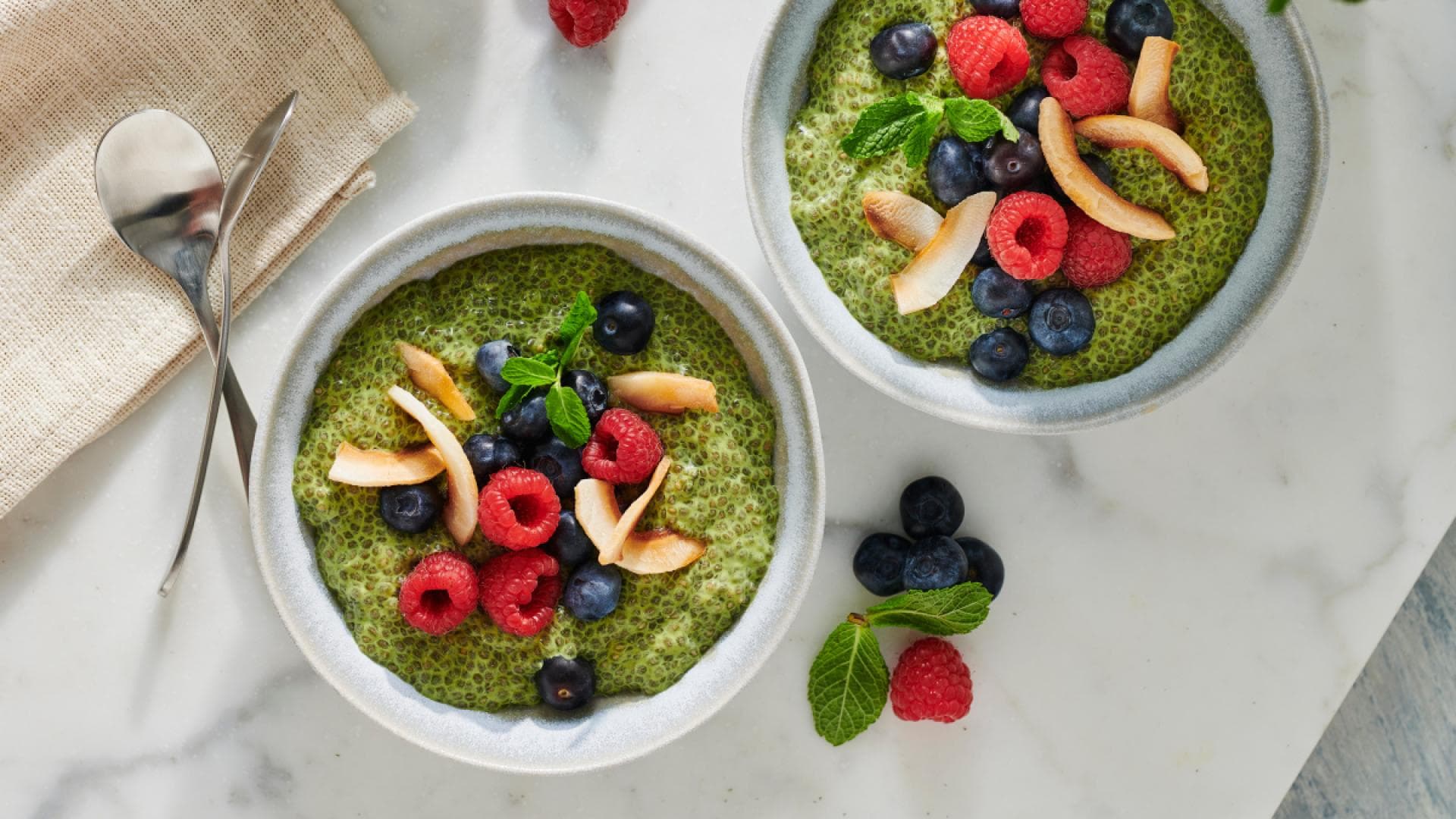 Matcha Chia Pudding