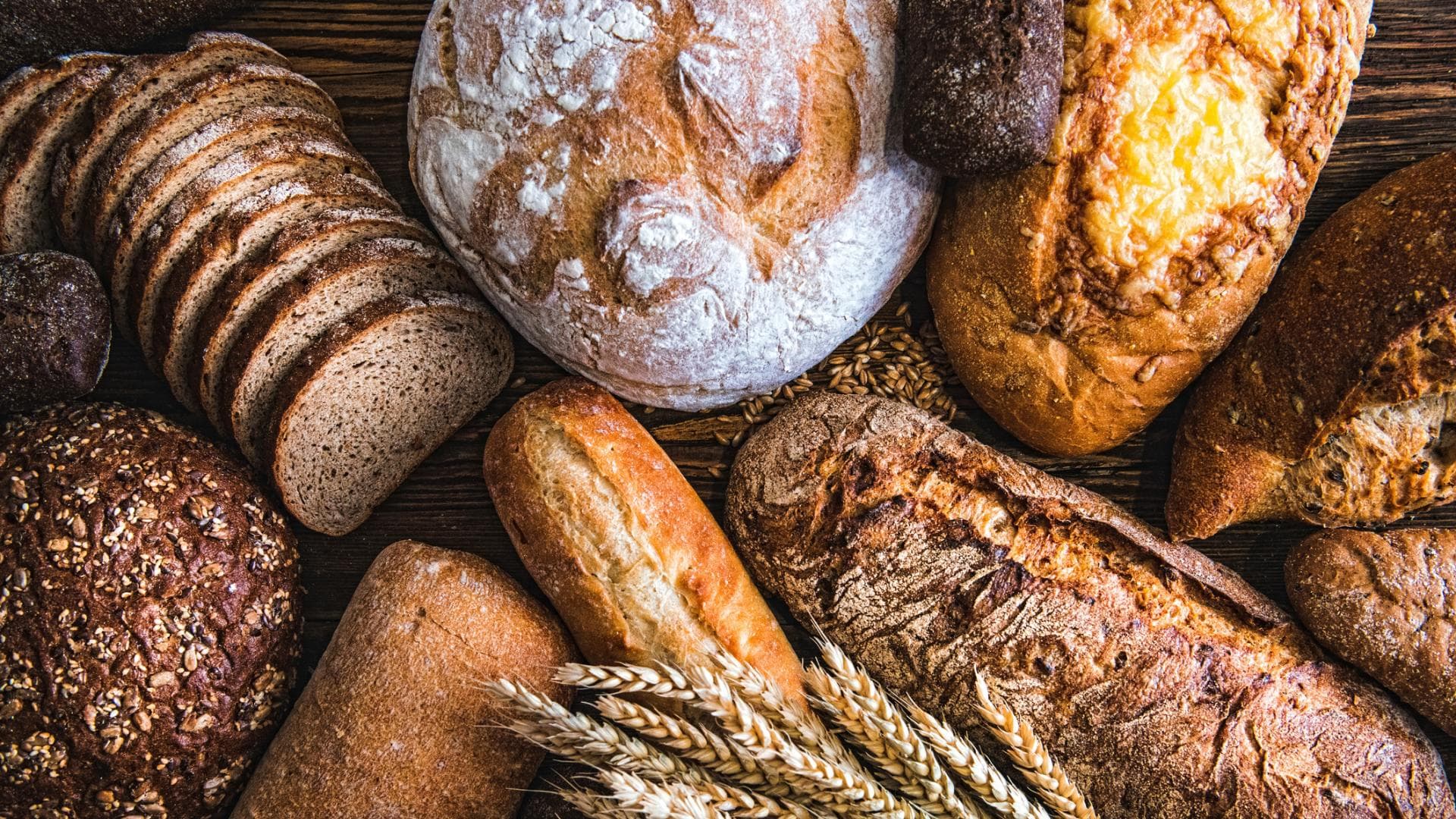 Verschiedene Brotsorten