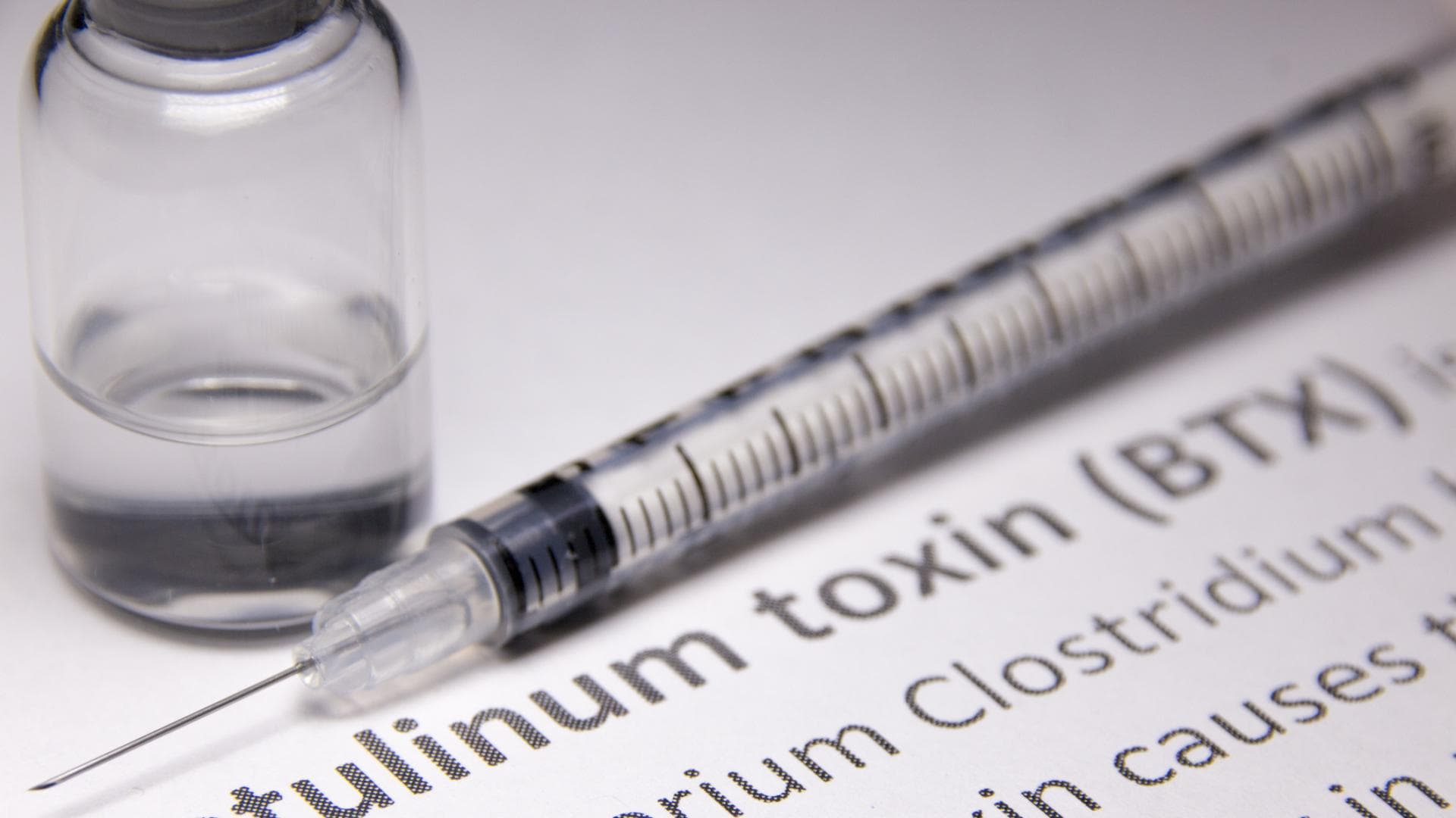 Botox in Spritze