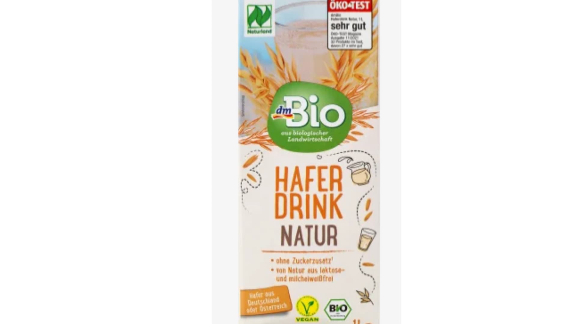 Bio Haferdrink von dm