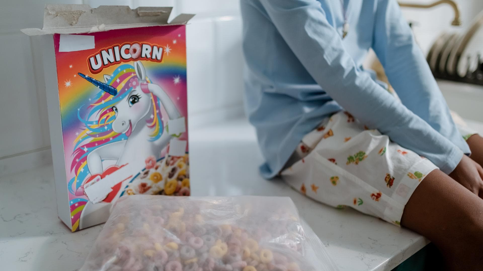 Müsli mit Kind
