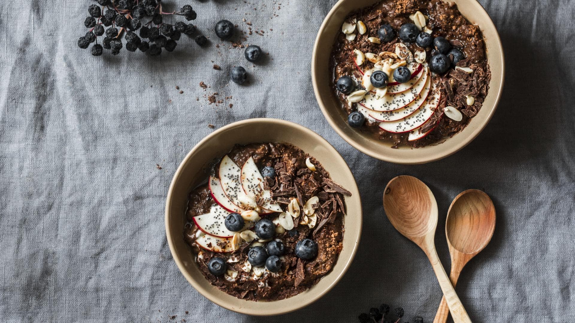 Porridge mit Kakao