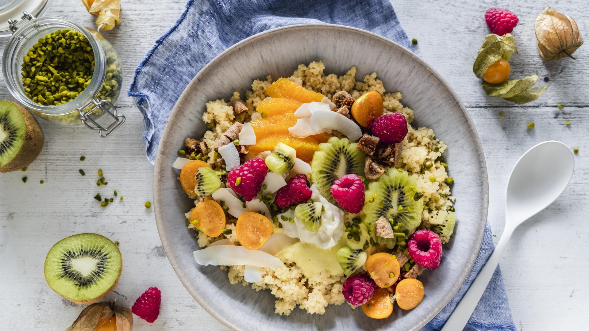 Couscous-Frühstücks-Bowl