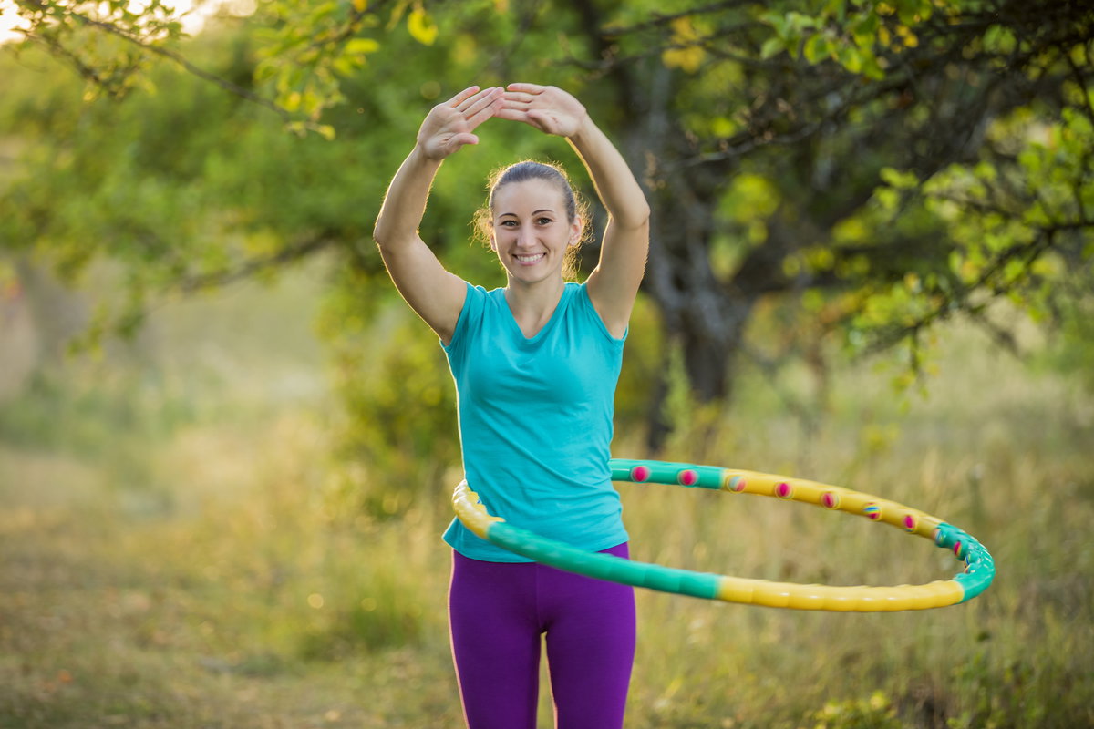 Aro Hula Hoop Fitness Cintura Abdominal Ejercicio Con Peso | Meses sin Aro Hula Hoop Fitness Cintura Abdominal Ejercicio Con Peso | Meses sin