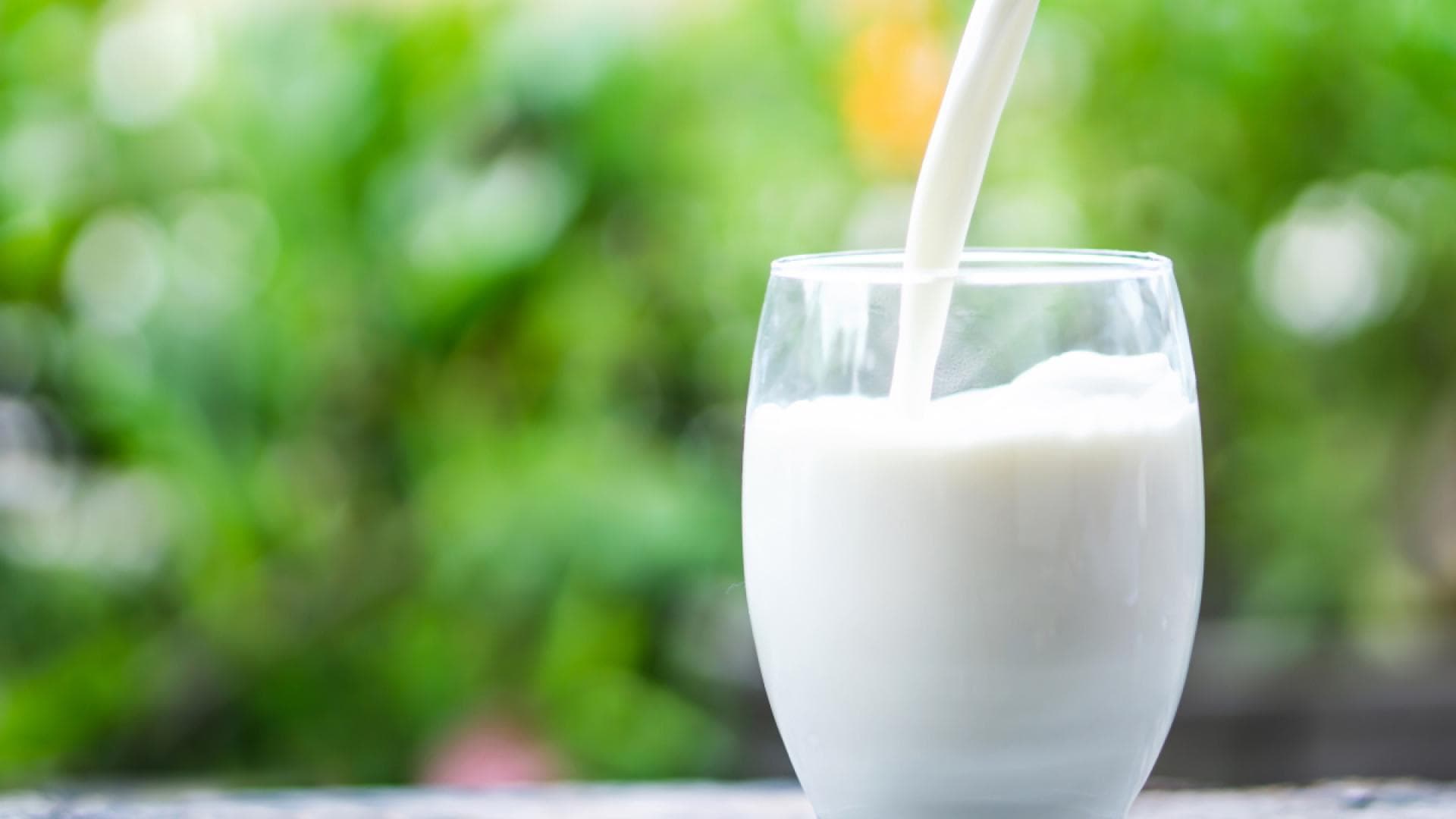 Glas Milch