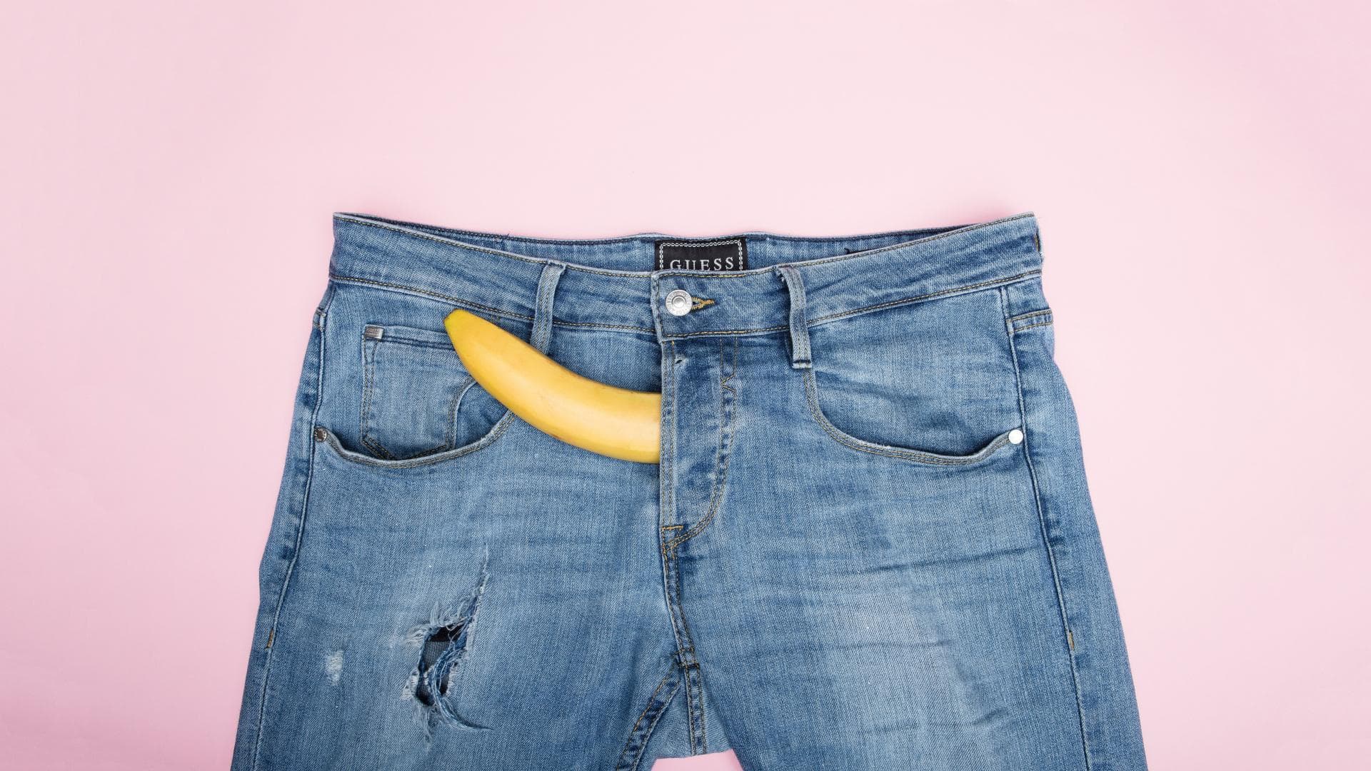 Banane aus Hose Banane aus Hose