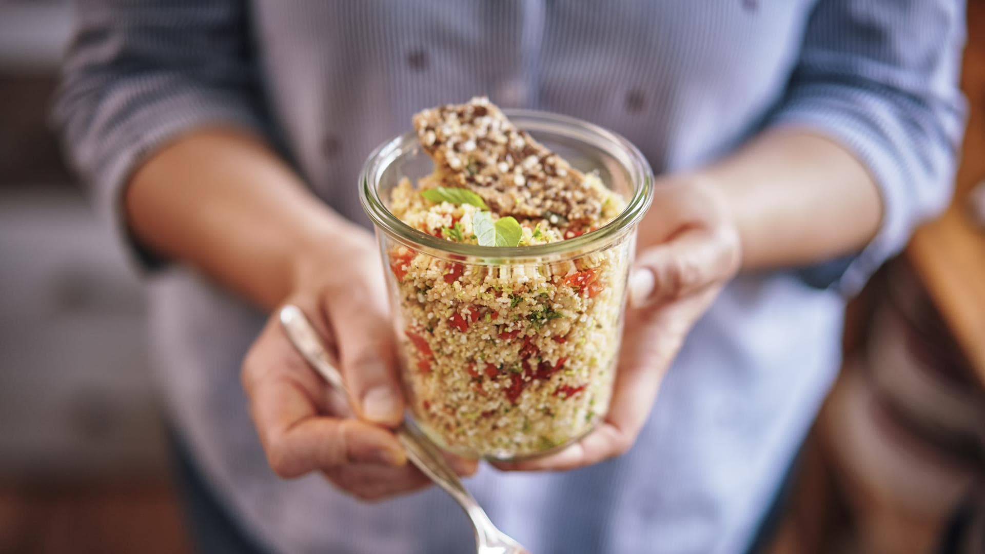 Quinoa im Glas