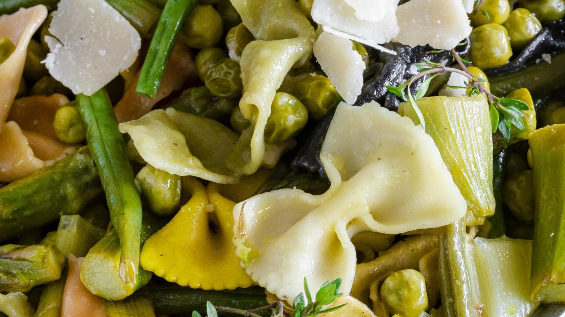 Spargel mit Pasta