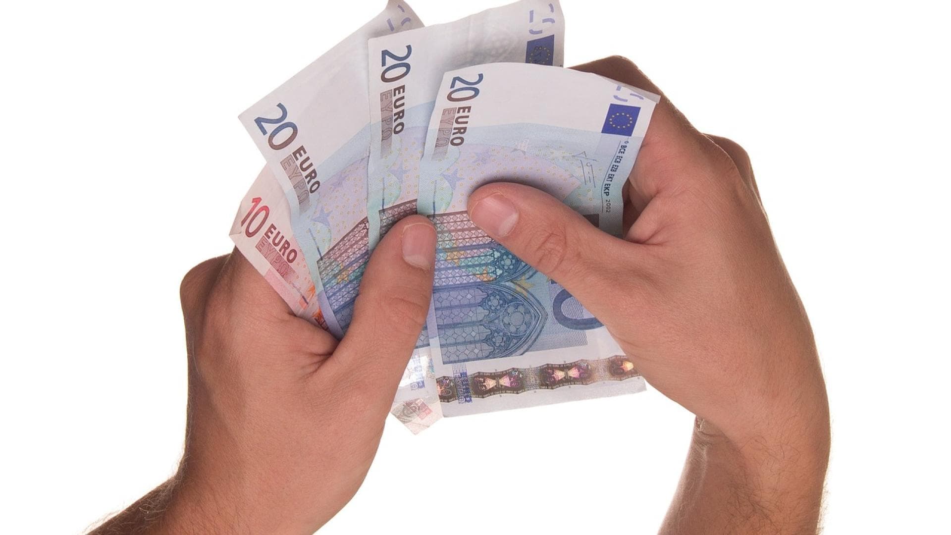 Hand mit Geld Hand mit Geld
