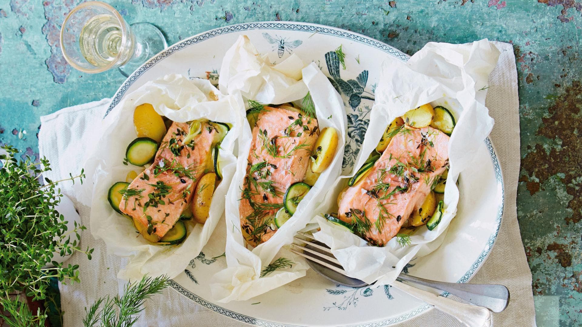 Lachs mit Dill-Aioli Lachs mit Dill-Aioli