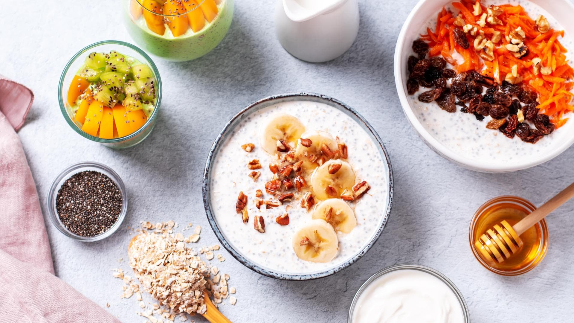 Overnight Oats und Chiapudding