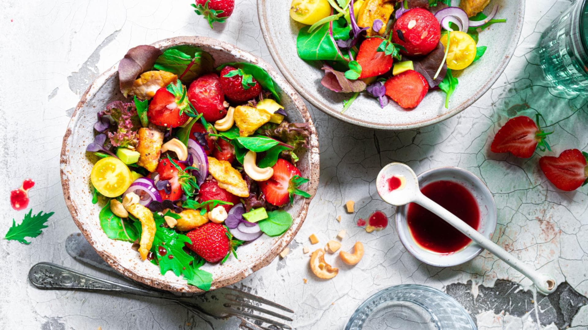 Erdbeersalat