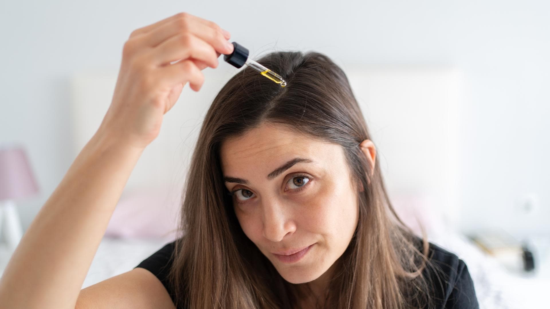 Haarserum verwenden