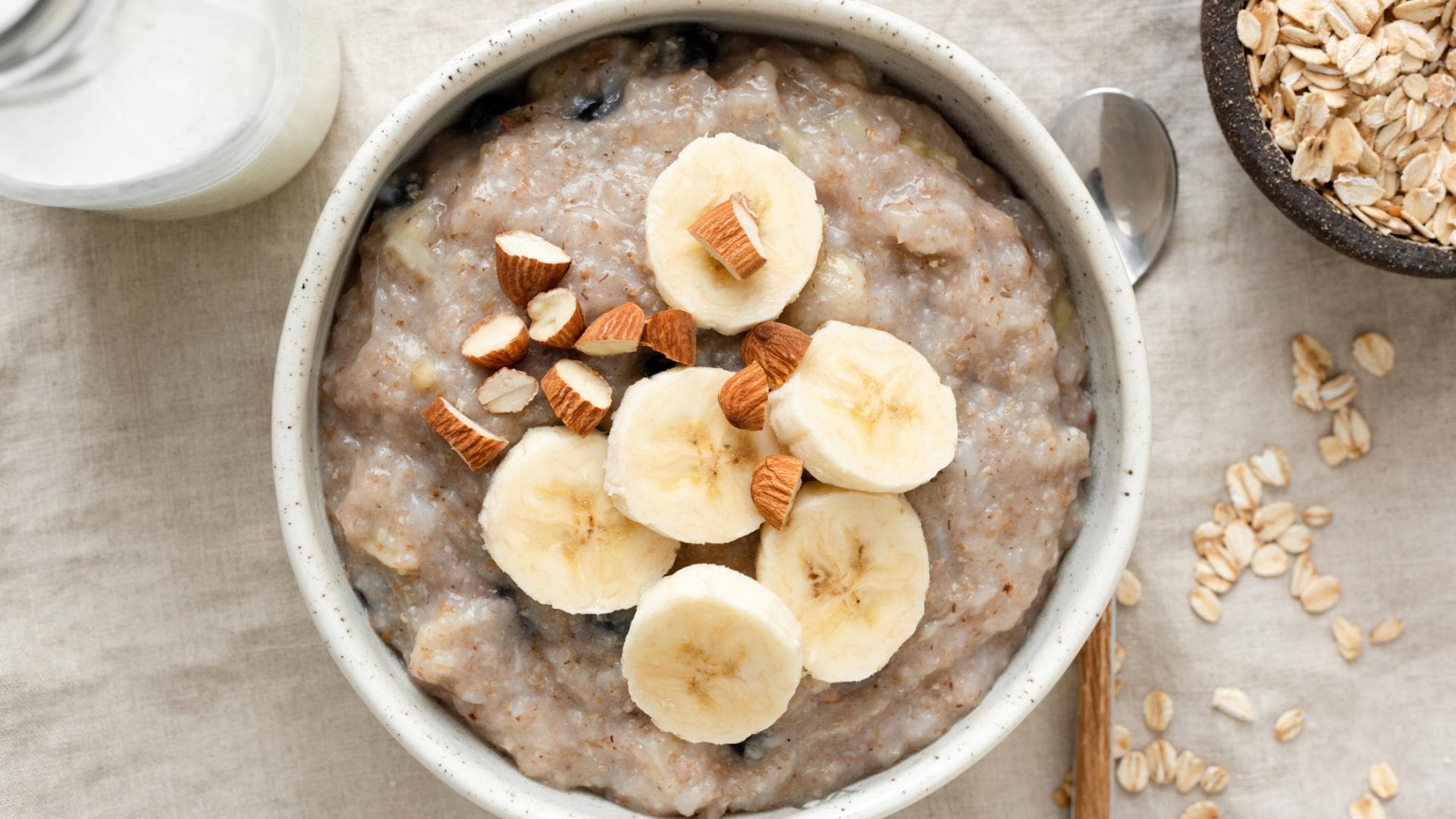 Porridge mit Banane