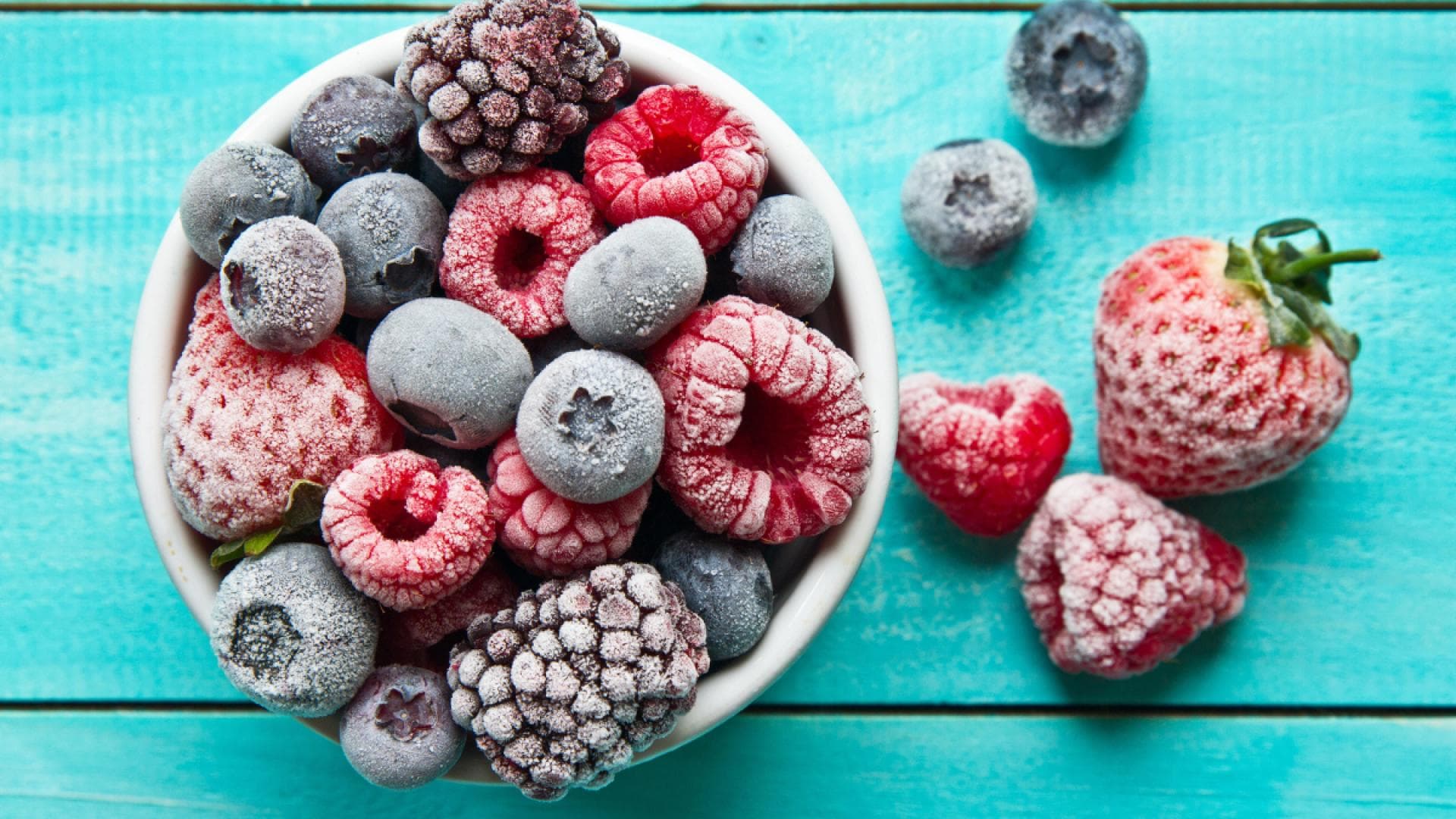 Tiefkühlbeeren