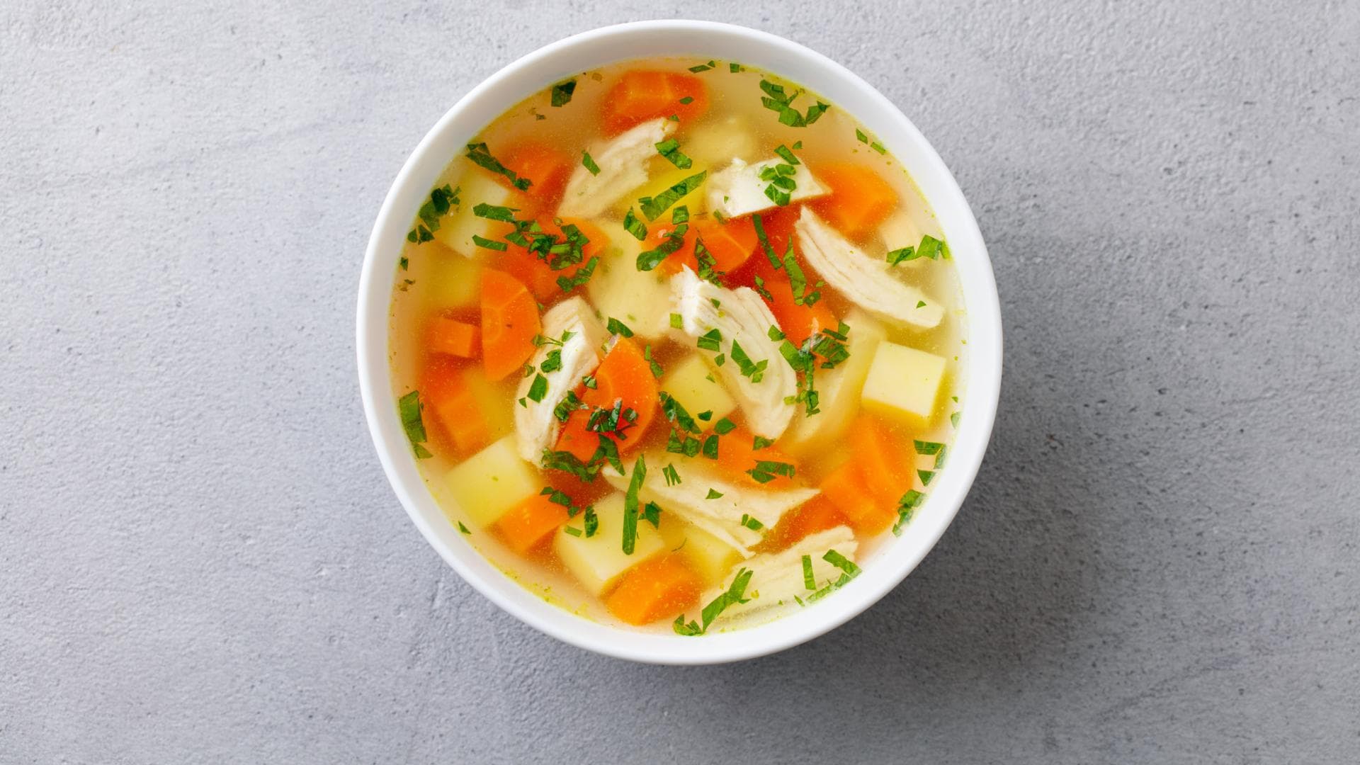 Hühnersuppe