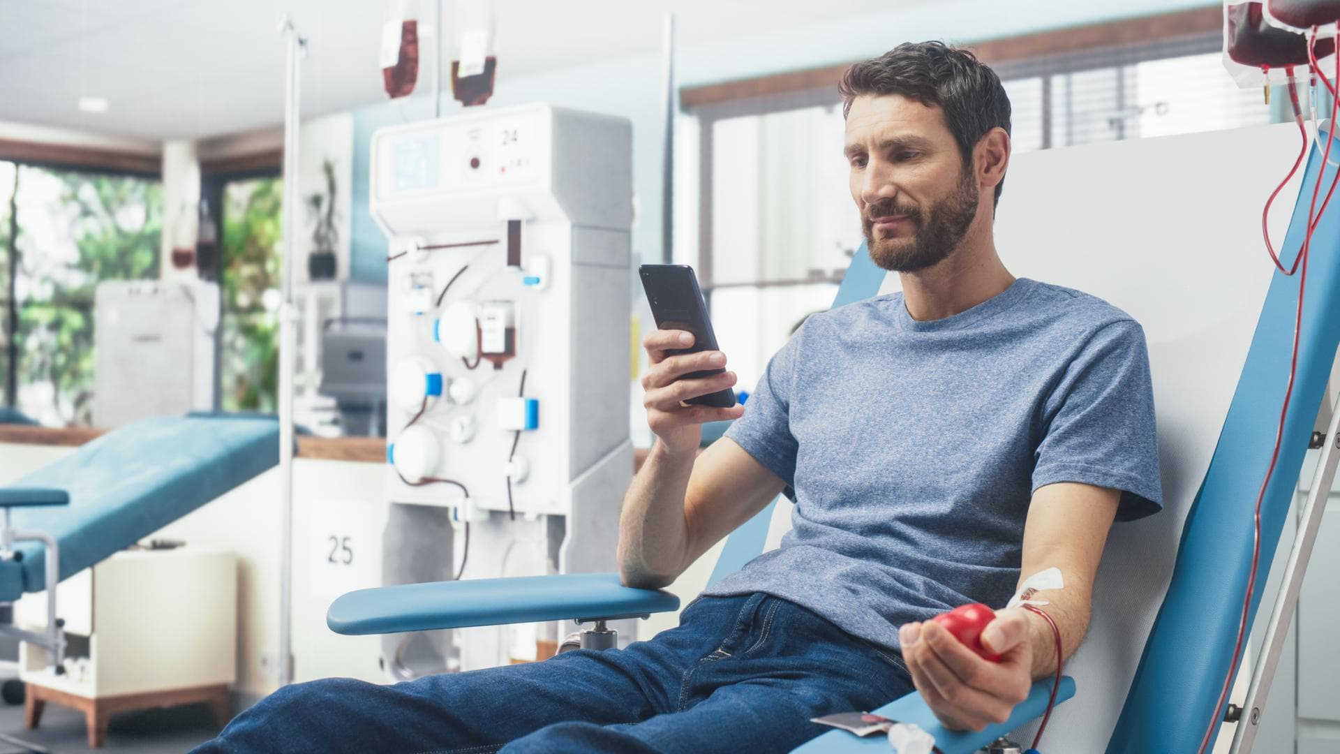 Blutplasma spenden