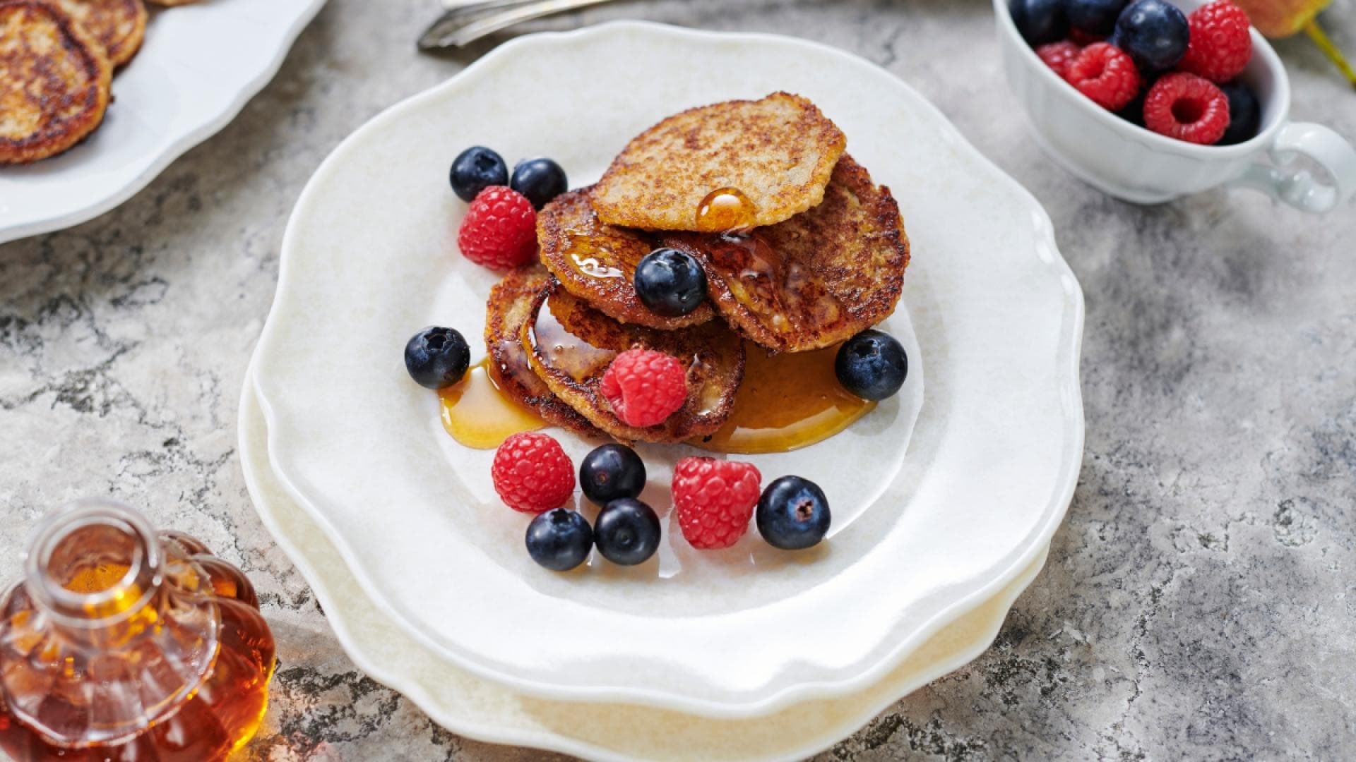 Birnen-Haferflocken-Pancakes Birnen-Haferflocken-Pancakes
