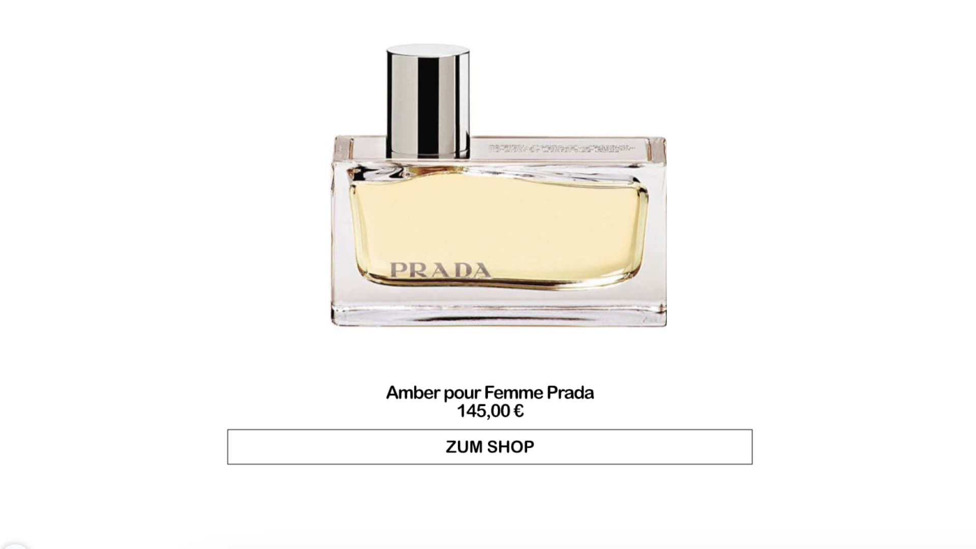 Amber pour Femme Prada